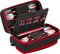 Casemaster by GLD Products Plazma Pro Darttasche schwarz mit Rubin-Reißverschluss und Handyfach