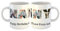 Personalised Photo Collage Coffee Tea Mug Cup with Five Pictures Inside Letters with a Special Message. 5 Pictures Inside Nanny for Birthday's, Special Occasions etc
