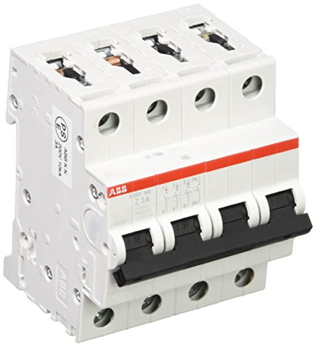 ABB S200 Leitungsschutzschalter Typ Z, Pol 3P+N 3A System Pro M Compact DIN-Schienen-Montage