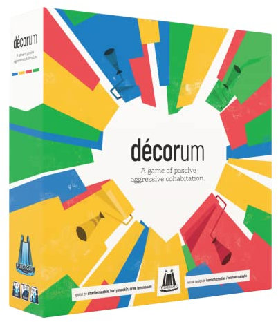 Floodgate Games - Décorum - Board Game - Ages 13 and up - 2-4 Players - English