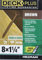 Deck Plus Vis à bois, Vis extérieures brunes, 1-1/4 x #8, 1 LB