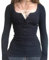 Womens Long Sleeve Henley Tops Casual Button Up Tunic Blouse Ribbed Slim Fit Shirts Y2K Lace Patchwork Pullover Shirt