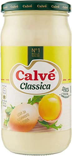 Calve Calvè Lot de 6 pots de sauce classique mayo classique 500 ml