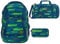 coocazoo MATE Schulrucksack-Set 3tlg inkl. Sporttasche und Schlamperbox (Lime Stripe)