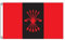 Stormflag Bandera de la FALANGE ESPAÑOLA DE Las JONS 90x150cm Bandera del FALANGISMO 3x5ft poliéster 90g, 2 ojales de metal costura doble con ojal