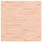 vidaXL Tischplatte, Quadratisch Holzplatte mit 4 abgerundeten Ecken, Holztischplatte Ersatzplatte für Couchtisch, Massivholztischplatte Platte, 90x90x1,5 cm Massivholz Buche