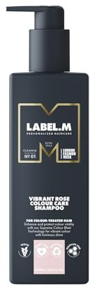 LABEL.M Vibrant Rose Colour Care Shampoo 300ml – With Recyclable Pump