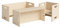 Bellabino Kindersitzgarnitur AKI Kindermöbel Set 3 TLG. Birke Natur, Montessori 2X Wendebank mit 1x Stuhl, multifunktionale Sitzgruppe aus Holz, Kindertisch Kinderstuhl 180 Grad drehbar