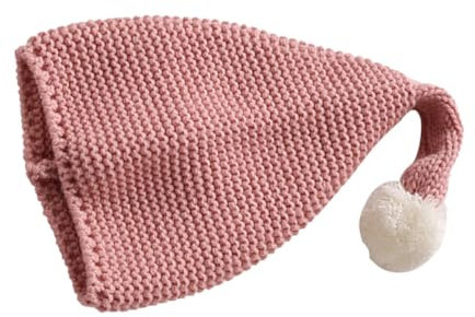 SHERCHPRY neugeborene Weihnachtsmütze Weihnachtskostüme für Kleinkinder Hüte Weihnachtsmützen warmer Hut Haarballenmütze Weihnachten Strickmütze Süssigkeit Wollmütze Baby