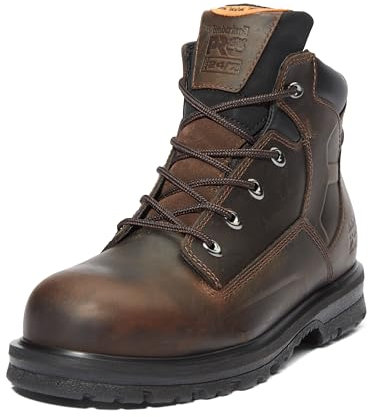 Timberland PRO Magnus - Stivali da lavoro industriali con punta di sicurezza in acciaio da uomo, 15,2 cm, Marrone 2024 Nuovo, 13