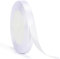 jijAcraft Satinband Weiß 10mm Schleifenband Dekoration Hochzeit Weihnachten, 22m Dekoband Weiss, Geschenkband Weiß Dekoband für Weihnachten, Taufe, Hochzeit, Geschenkverpackung