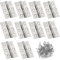 10Pcs Ball Bearing Butt Hinges, Small Hinges for Cupboard Doors, Wood, Drawer, Closet, Gate, Windows (31mm × 44mm) with 60 Screws