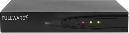 FULLWARD 32 Channel NVR for CCTV Security Camera System without Noise, Support 4K/8MP/5MP/4MP HD IP Cameras 24/7 Surveillance Recording, 2 HDD Bays, No HDD Included