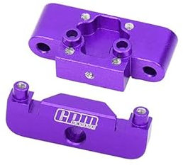 GPM Racing Aluminium 7075 Alloy Front Bulkhead for LOSI 1/24 Micro-B 2WD Buggy RTR-LOS00007 Upgrades - Purple