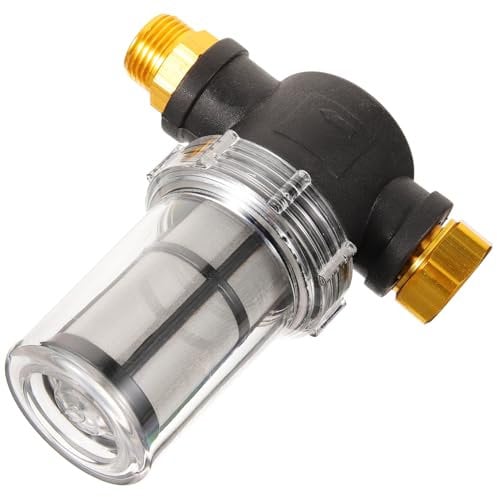 ANDRESLAD Hose Filter Washer Inlet Filter for Garden Clean Sediment Water Filter for Garden Hose Standard Heavy Duty Design for Efficient Water Filtration