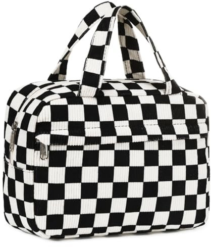 Make-up Tasche, Reise Make-up Tasche Schmuck Fall Set, tragbare Cord Kosmetik Tasche Schmuck Box Organizer für Frauen Mädchen