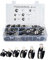 Mauedest [Combination for Automobile Pipeline 52 Pieces with 6 Specifications - Stainless Steel Rubber Band Clamp
