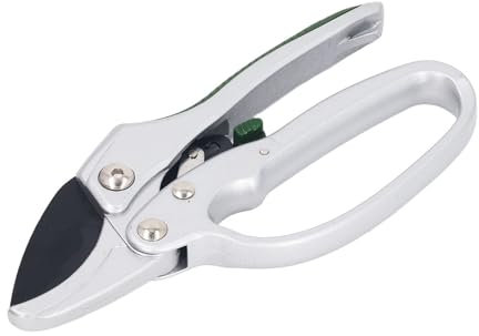 Tijeras de Podar, Tijeras de Podar, Herramienta de Jardinería, Podadoras de Trinquete, Tijeras de Jardinería Afiladas, Cortadoras de Jardín para Cortar Flores de Rosas, Tijeras