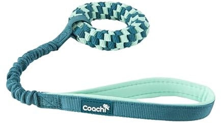 Coachi Puppy & Mini Tuggi Helix Hundespielzeug, Ideal für Zerrspiele & Spaß | Spaßig und Robustes Hundespielzeug, Dehnbare Bungee-Griff, Belohnungstraining, Unterbricht Beißen & Kauen, Ideal für Agility
