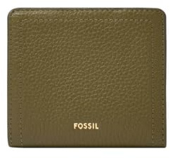 Fossil Logan Mini-Bifold-Geldbörse aus Leder oder Polyurethan für Damen