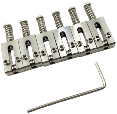 Professionelles E Gitarren Tremolo ohne Lagersättel für reibungslose Spielbarkeit und einfache Installation. Upgrade des Schnellwechsel Lagerdesigns mit Metalltexturkontrolle