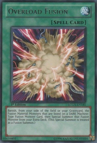 Yu-Gi-Oh! - Overload Fusion (LCGX-EN185) - Legendary Collection 2 - Unlimited Edition - Rare