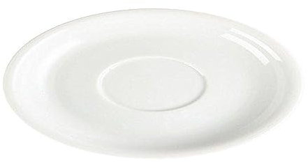 Olympia CB463 - Plato capuchino (12 unidades), color blanco