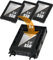 Icy Dock Support Adaptateur, kit de Montage, Caddy 3 SSD/HDD 2.5 pour Baie de Disque Interne 3.5 Installation sans vis - EZ-FIT Trio MB610SP