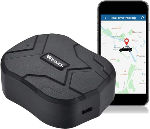 GPS Tracker No Subscription Waterproof 5 Months Standby Rechargable Car Tracker No Monthly Fee Anti-Lost GPS Locator For Vehicle Car Boat Truck Real Time Anti Theft Tracking Device1