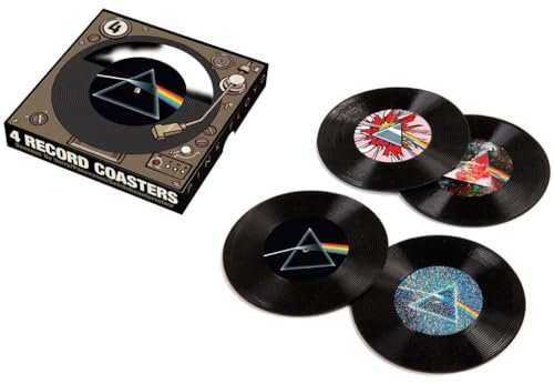 AQUARIUS Pink Floyd Vinyl-Untersetzer, Medium, Mehrfarbig