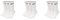 Nike U NK Everyday CUSH Crew 3PR Socks, wh(blk) / DGH(blk) / Blk(wh), White / White, XL