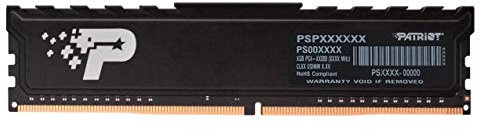 Patriot Memory Série Signature Premium Module de mémoire DDR4 2666 MHz PC4-21300 16Go (1x16Go) C19 - PSP416G266681H1
