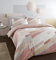 Catherine Lansfield Harley Geo, 52% Polyester, 48% Coton, Rose poudré, Parure de lit - 2 Personnes
