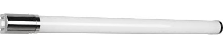 Trio Leuchten Piera 284077906 Applique murale à LED en plastique chromé avec interrupteur et prise de courant Chromé 16 W, Chrom