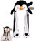 doepeBAE Hasen Mütze mit Beweglichen Ohren, Hasen Hut mit Wackelohren, Lustiger Hut für Erwachsene Kinder, Partyhüte Urlaub Weihnachten Weihnachtsmann Cosplay Mütze, Weich und Bequem (Schwarz)