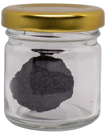 SPARTACUS GANZE SCHWARZE TRÜFFEL, NATÜRLICHES AROMA, OHNE ZUSÄTZE ODER KONSERVIERUNGSSTOFFE (Whole Black Truffle 10g)