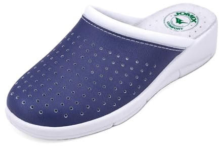 JOMIX Sabots Medical Femme Homme Sabot Femme Orthopédique Fabriqués en Italie Bleu Marine 39 EU