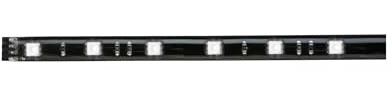 Paulmann 70210 LED Stripe YourLED 97 cm RGB LED Strip Schwarz klar beschichtet Lichtband bunt 7W Lichtstreifen 184 Lumen Leuchtband 39 LED