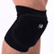 Liveup SPORTS Knee Pad Brace, Knee Support Compression Wear with Protective Cap for Basketball Hiking Tennis and Golf Black LS5757 Small Size