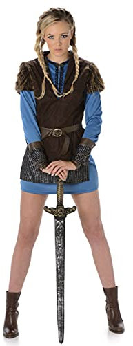 Karnival Costumes - Wikinger Kostüm für Damen Taille M