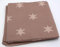 ClevereKids Baby Kuscheldecke Baumwolle Ökotex Standard 100 Einschlagdecke 90x110 cm (Big Star Fancy Rose)
