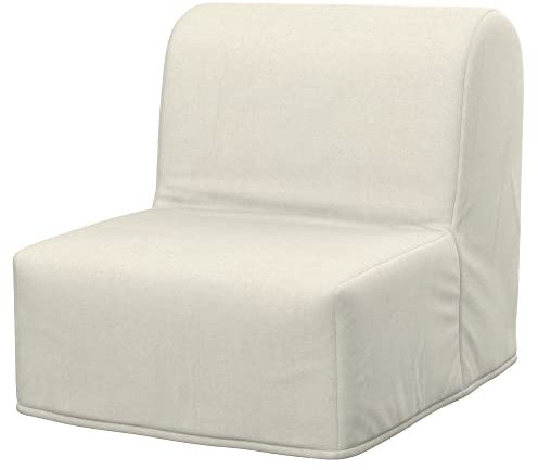 Soferia Sesselschoner Kompatibel Mit Lycksele Sessel Sesselbezug Sesselüberzug Sesselhusse Cover Wasserabweisend Fleckschutz Softi Beige