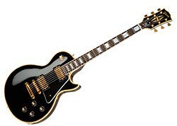 Gibson 1968 Les Paul Custom Reissue Gloss Schwarz Gitarre