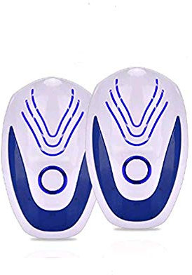 Ultrasonic Pest Repeller, 2 pack Ultrasonic Mosquito Repeller,Pest Control Insect And Spider Repellent Mice Repellent Pest Control Insect for Flies, Roaches, Rats, Mice