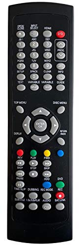 BELIFE® Ersatz Fernbedienung passend für Toshiba Videorecorder SE-R0299 | SE-R0306 | SE-R0308