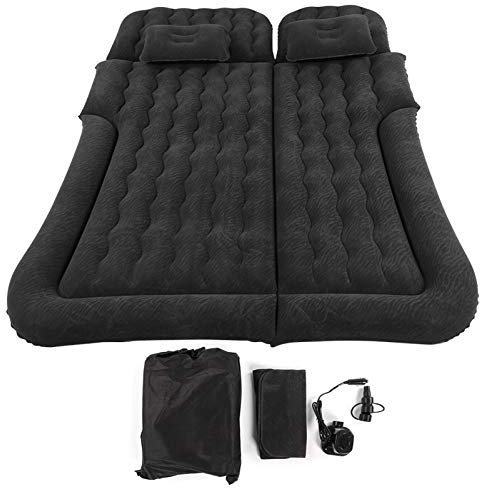 SUV-Matratze, Campingbett-Kissen, 2 Zoll, multifunktionale aufblasbare Reisematratze mit Pumpe – für SUV, Auto, Camping und Reisen