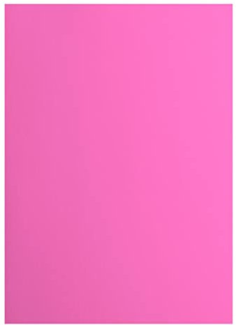 vaessen creative Florence Papier Cartonné, Rose (Bonbon), 216g, 10 Feuilles, Surface Lisse, pour Peindre, Scrapbooking et plus, DIN A4