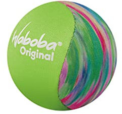 Waboba Original Water Bouncing Ball - Wasserfestes Strandspielzeug, Poolspiele für Kinder & Erwachsene, Outdoor-Spaß - Green Technicolor (5,6 cm)