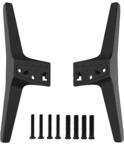 Base Stand for LG TV Legs, Replacement for 55 Inch LG TV Stand 55UK6300PUE 55UJ6540 55UK6200PUA 55UM7300 55UK6090PUA 55LJ550M 55LJ5500 55LJ5550 55LJ5500UA 55LJ550M-UB 55UN6900 55UN7300PUF with Screws