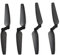 TISORT Propeller 4 Stück E520 E520S. Schnellspanner Faltbare Propellerstützen-Blade-Set Rc Drohne Quadcopter Ersatzteile